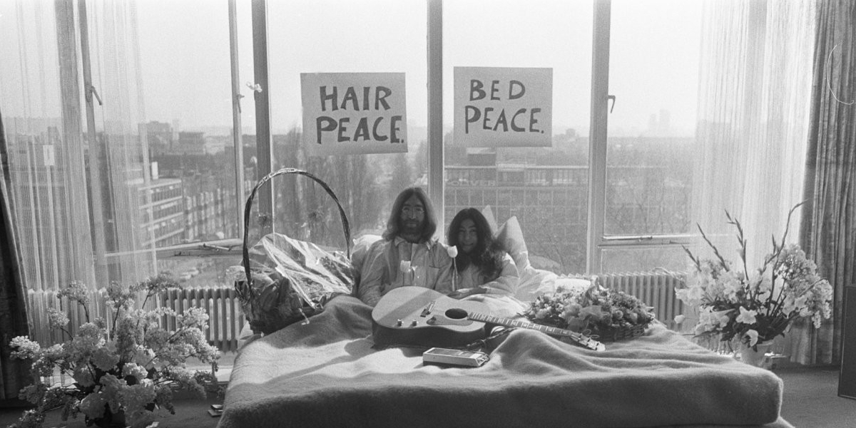 Bed in for Peace, Amsterdam 1969 - John Lennon & Yoko Ono